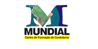 Logo Auto Escola Mundial - Tradicional auto escola com múltiplas unidades na região.